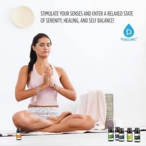 Pursonic 100% Pure Aromatherapy Essential Oil Blends 8-Pack